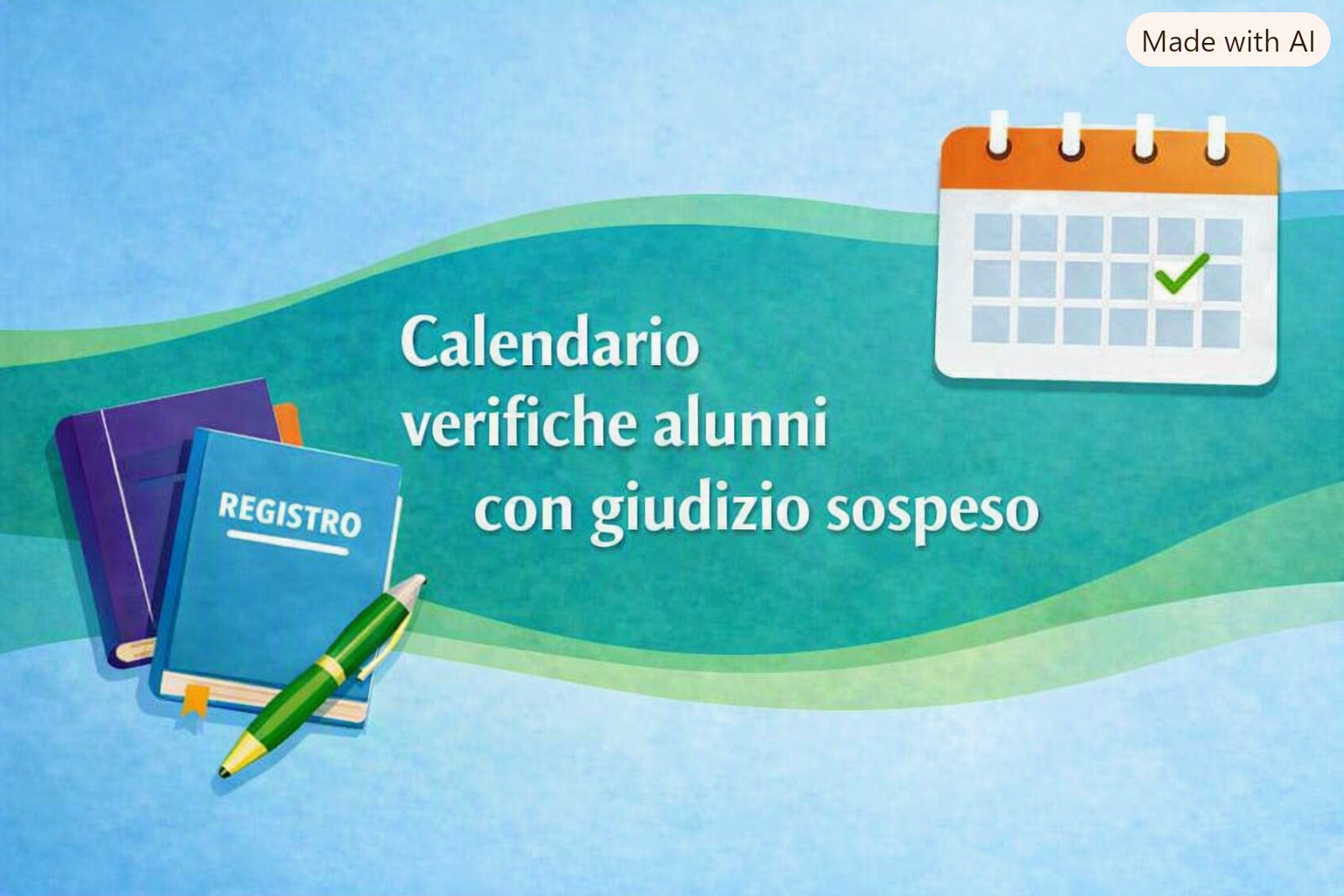 Calendario verifica alunni con giudizio sospeso - Agosto 2026